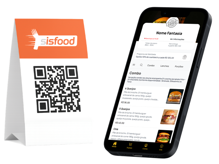QRCode e Cardápio Digital